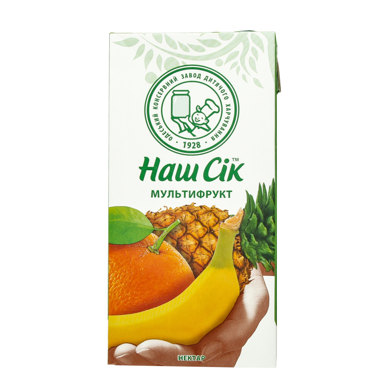 Нектар НАШ СІК мультифрукт, 1,93 л